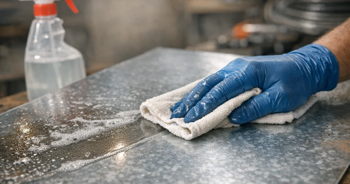 Czym odtłuścić blachę ocynkowaną – praktyczny poradnik