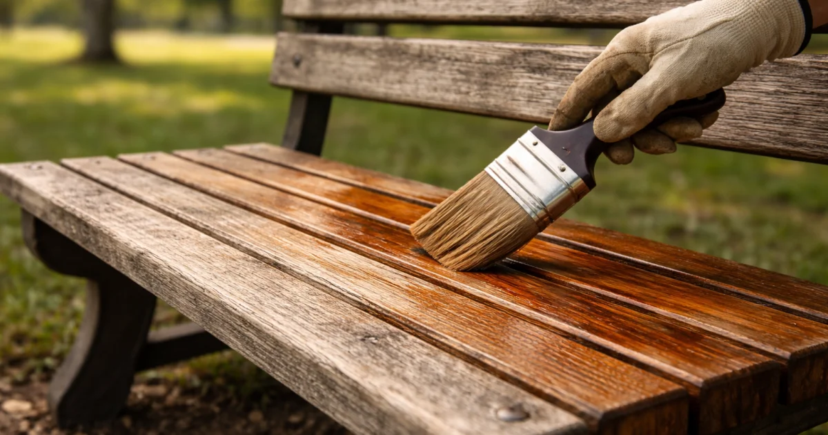 Czym pomalować ławkę drewnianą – wybierz najlepszy preparat