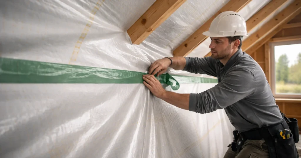 Folia paroizolacyjna – jak prawidłowo ułożyć i uszczelnić