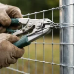 Mocowanie siatki zgrzewanej do słupa – jak prawidłowo zamontować