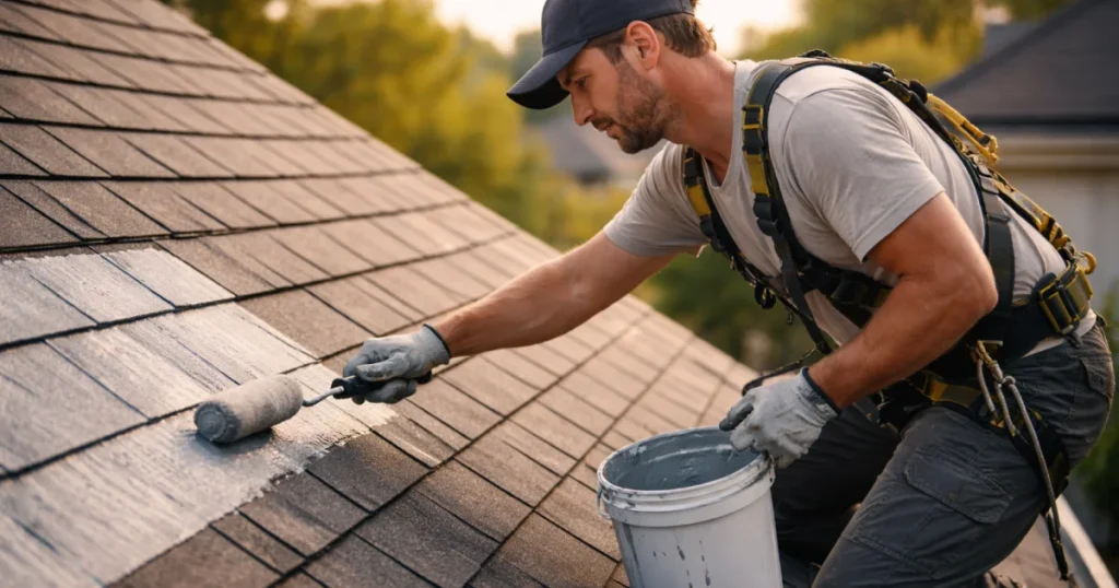 Cena malowania dachu – ile kosztuje pomalowanie dachu w 2025 roku?