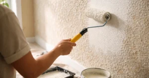 Czym pomalować tynk mozaikowy wewnątrz – jak dobrać odpowiednie farby