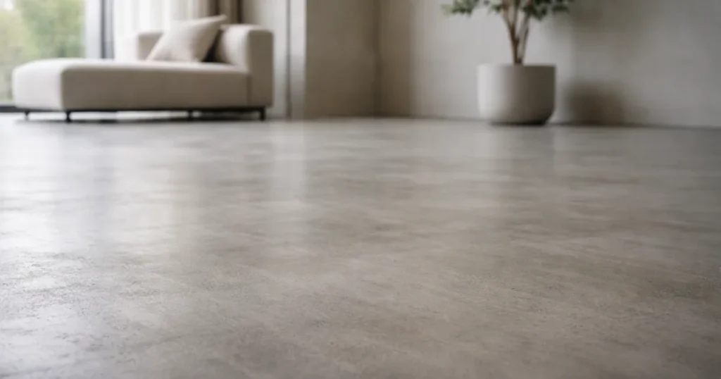 Efekt betonu na podłodze – jak uzyskać industrialny wygląd w wnętrzach