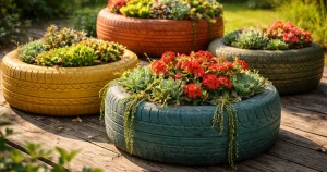 Malowanie opon do ogrodu – jak nadać im nowy wygląd