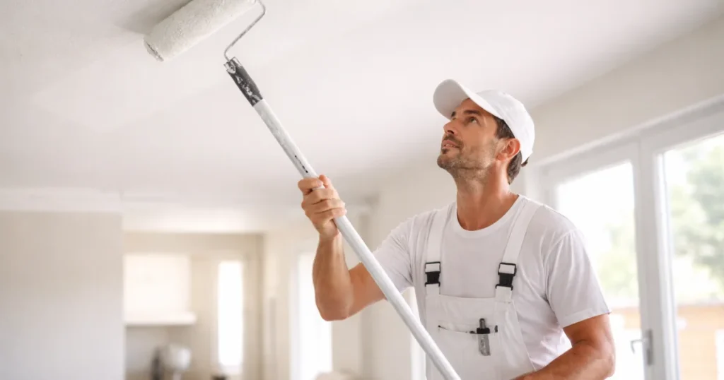 Koszt malowania sufitu – jak określić cenę usługi malarskiej